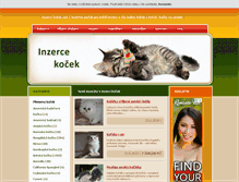 Tablet Screenshot of inzercekocek.net